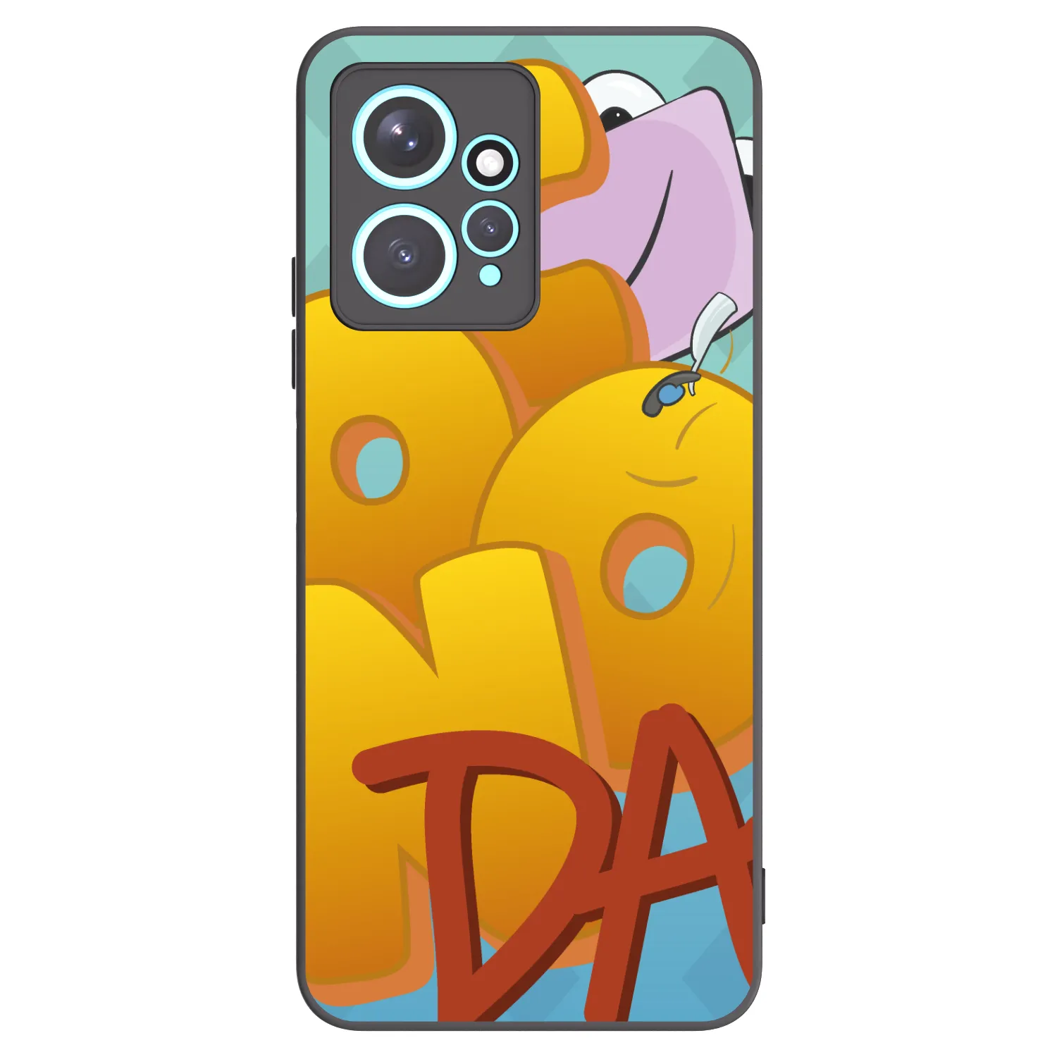 Picasee silikonový černý obal pro Xiaomi Redmi Note 12 4G - Obří COONDA