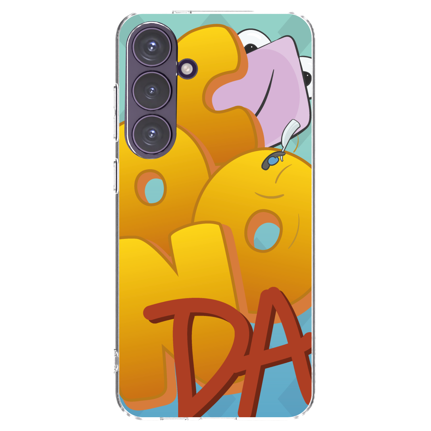 Picasee silikonový průhledný obal pro Samsung Galaxy S24+ S926B 5G - Obří COONDA