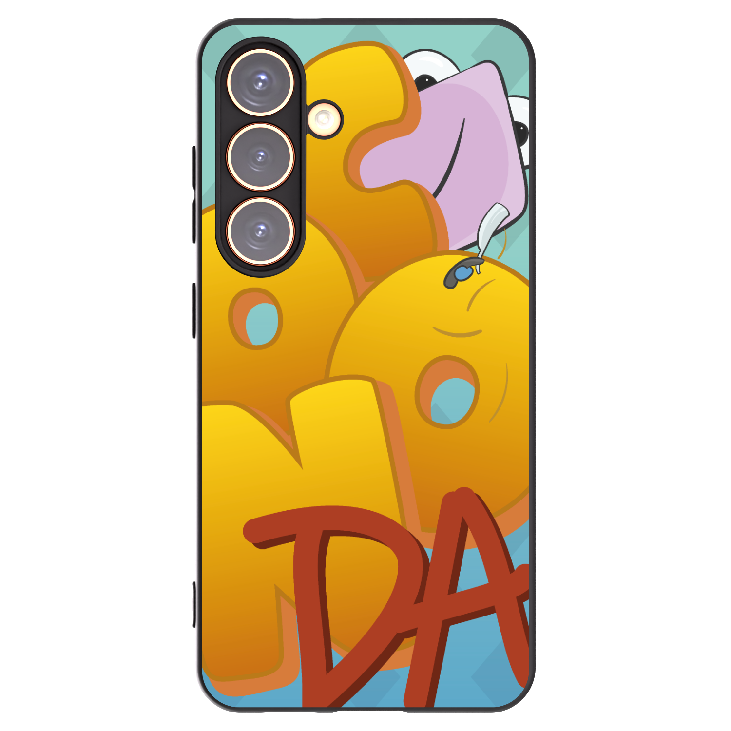 Picasee silikonový černý obal pro Samsung Galaxy S24 S921B 5G - Obří COONDA