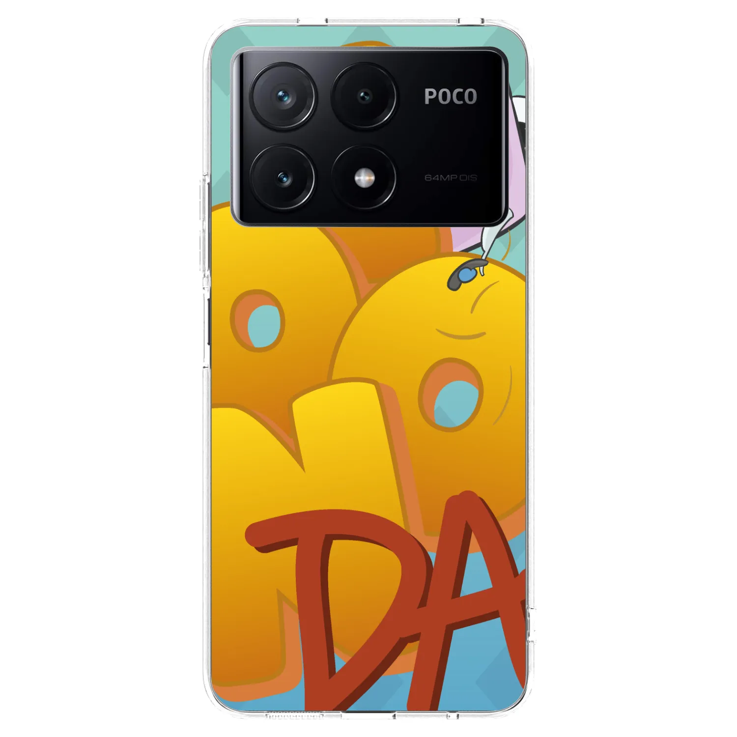Picasee silikonový průhledný obal pro Xiaomi Poco X6 Pro - Obří COONDA