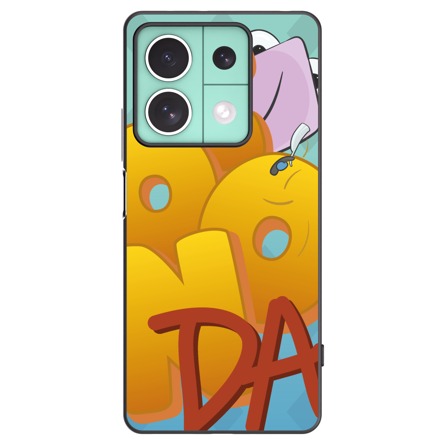 Picasee silikonový černý obal pro Xiaomi Redmi Note 13 5G - Obří COONDA