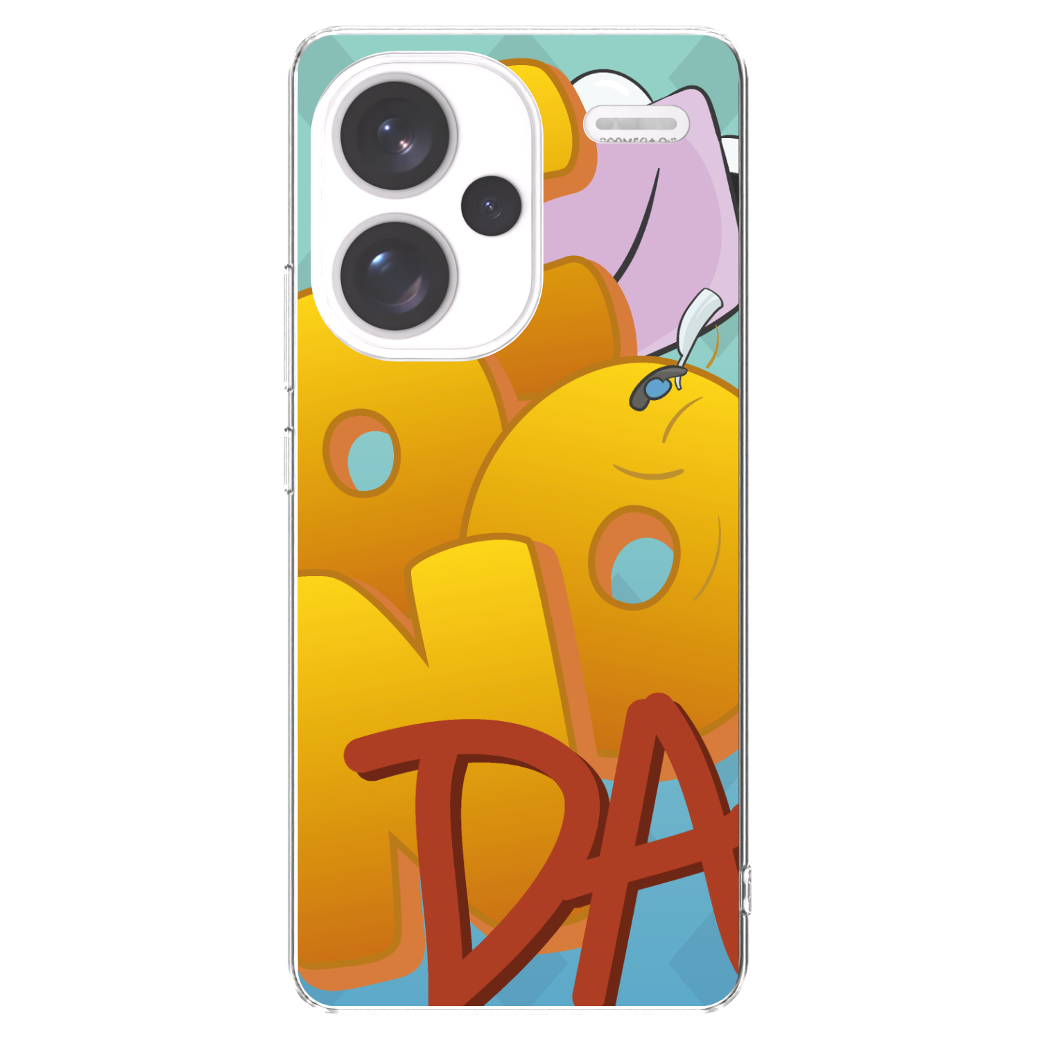 Picasee silikonový průhledný obal pro Xiaomi Redmi Note 13 Pro+ 5G - Obří COONDA