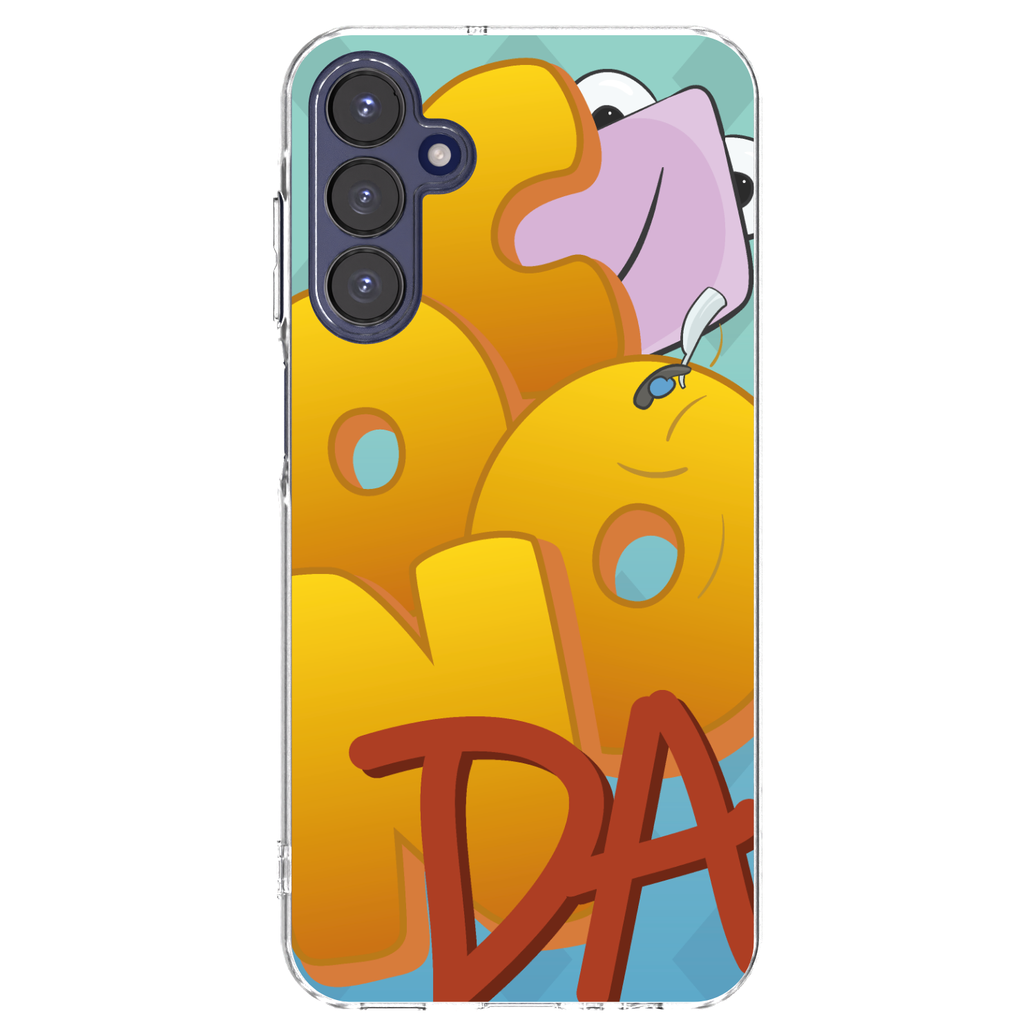 Picasee silikonový průhledný obal pro Samsung Galaxy A15 A155F 4G - Obří COONDA