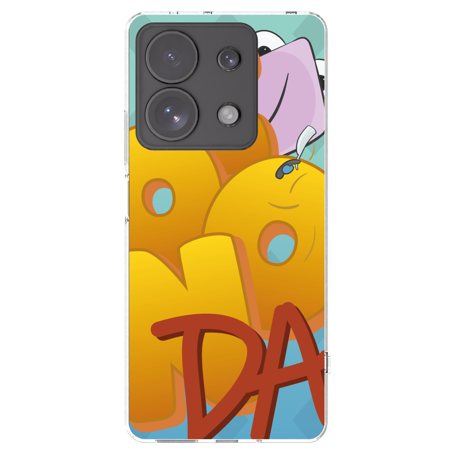 Picasee silikonový průhledný obal pro Xiaomi Redmi Note 13 Pro 4G - Obří COONDA