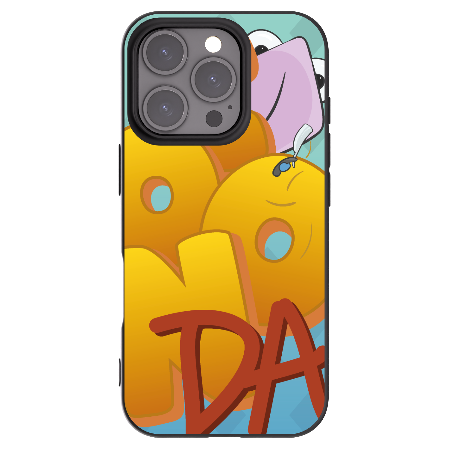 Picasee silikonový černý obal pro Apple iPhone 16 Pro - Obří COONDA