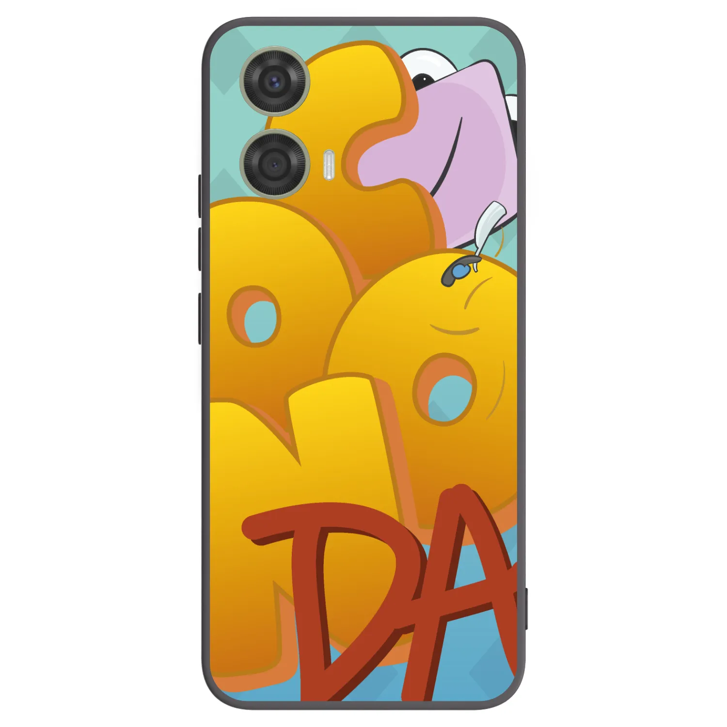 Picasee silikonový černý obal pro Motorola Moto G24 - Obří COONDA