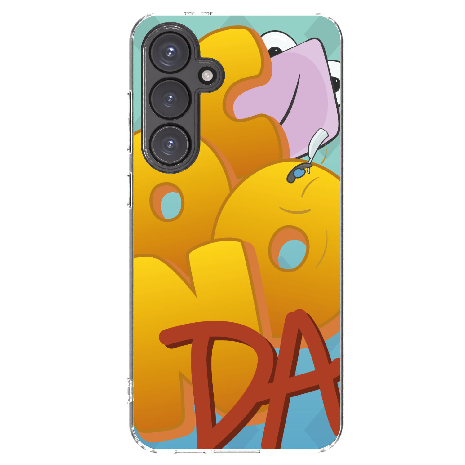 Picasee silikonový průhledný obal pro Samsung Galaxy S24 FE S721B - Obří COONDA