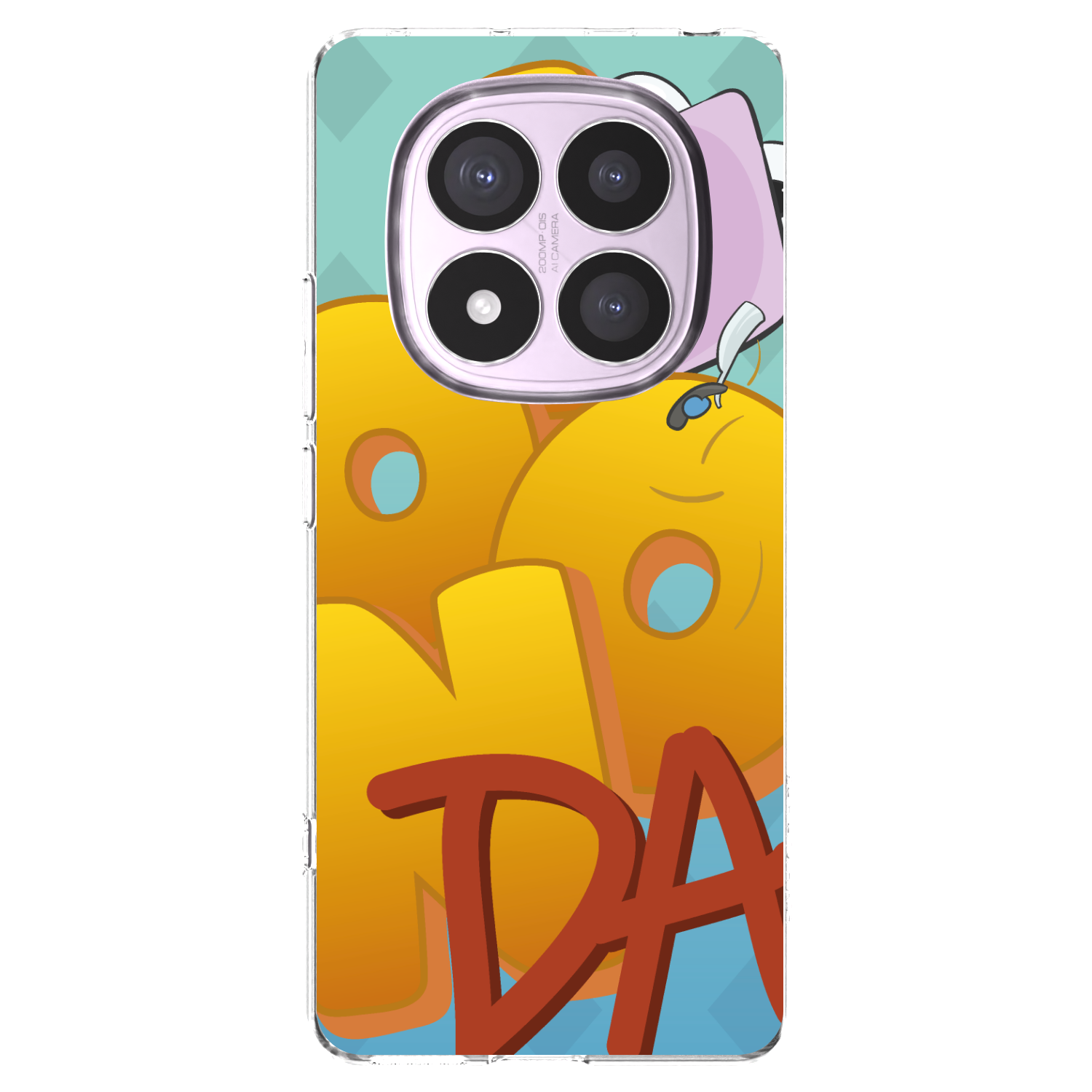 Picasee silikonový průhledný obal pro Xiaomi Redmi Note 14 Pro 5G - Obří COONDA