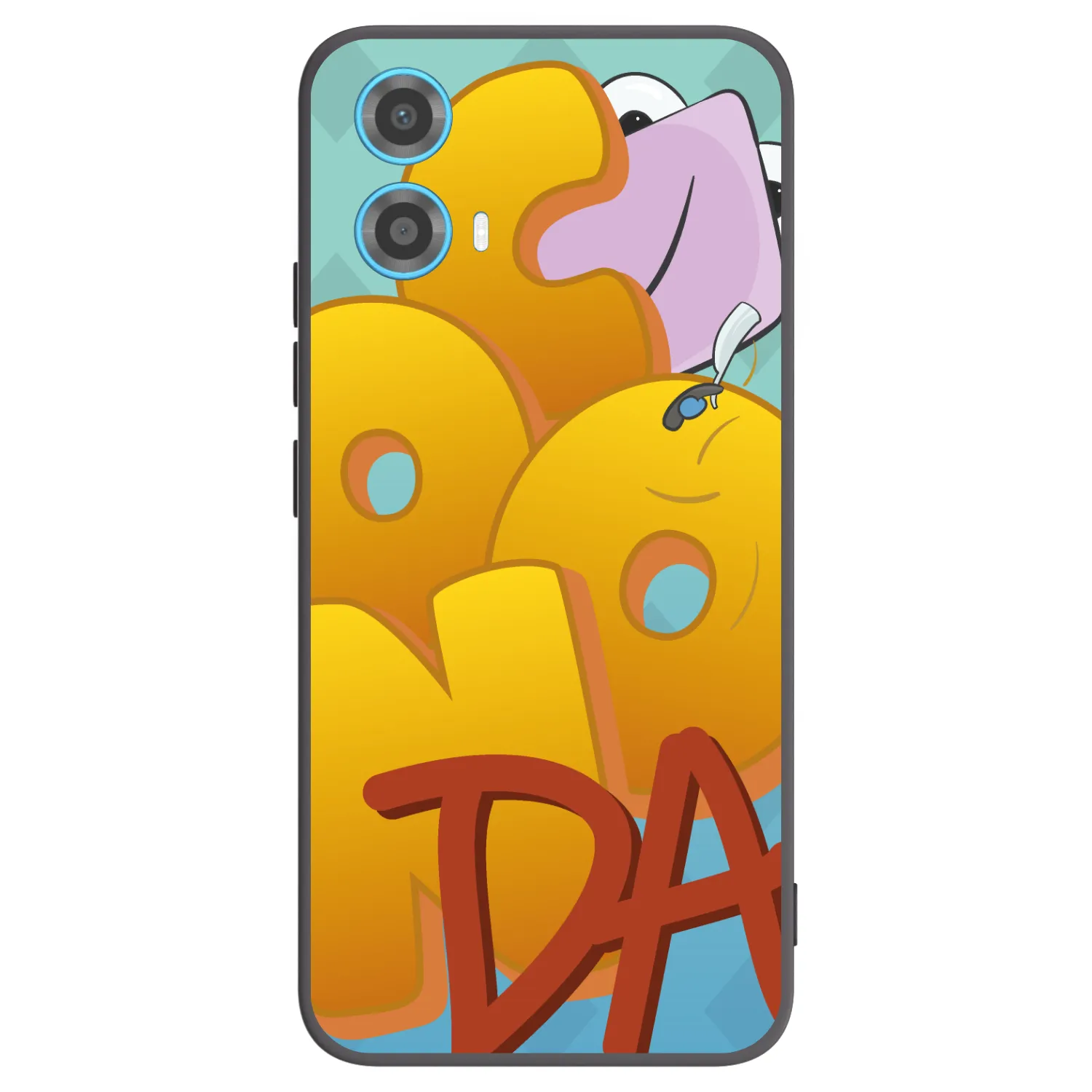 Picasee silikonový černý obal pro Motorola Moto G34 5G - Obří COONDA