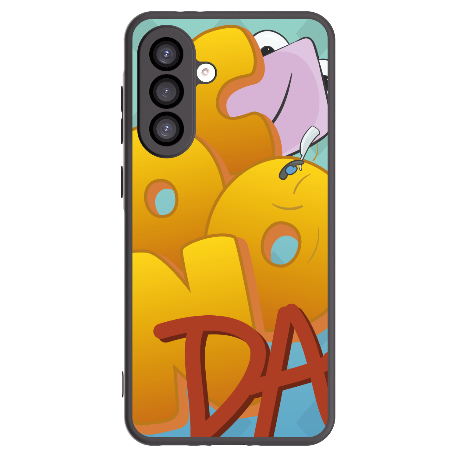 Picasee silikonový černý obal pro Samsung Galaxy A26 5G A266B - Obří COONDA