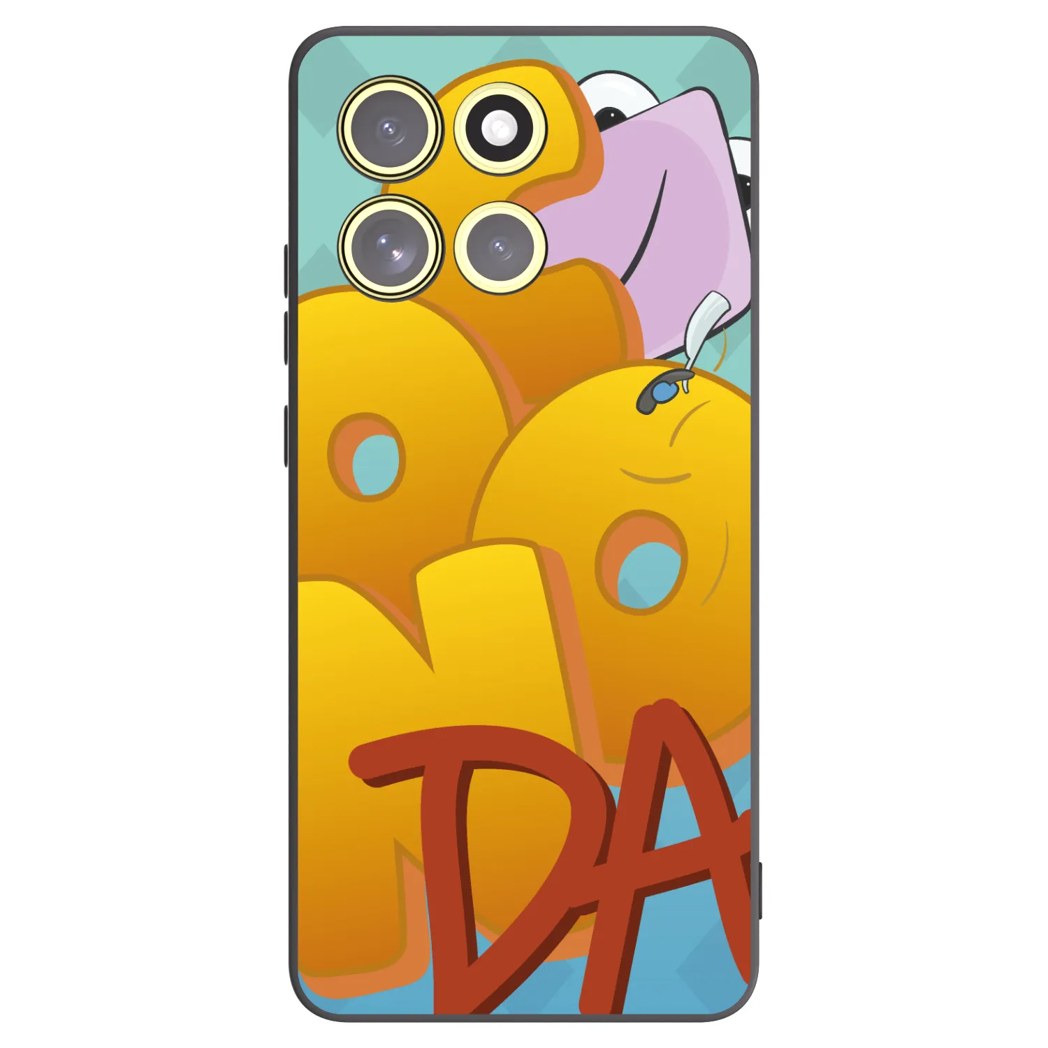 Picasee silikonový černý obal pro Motorola Moto G86 5G - Obří COONDA
