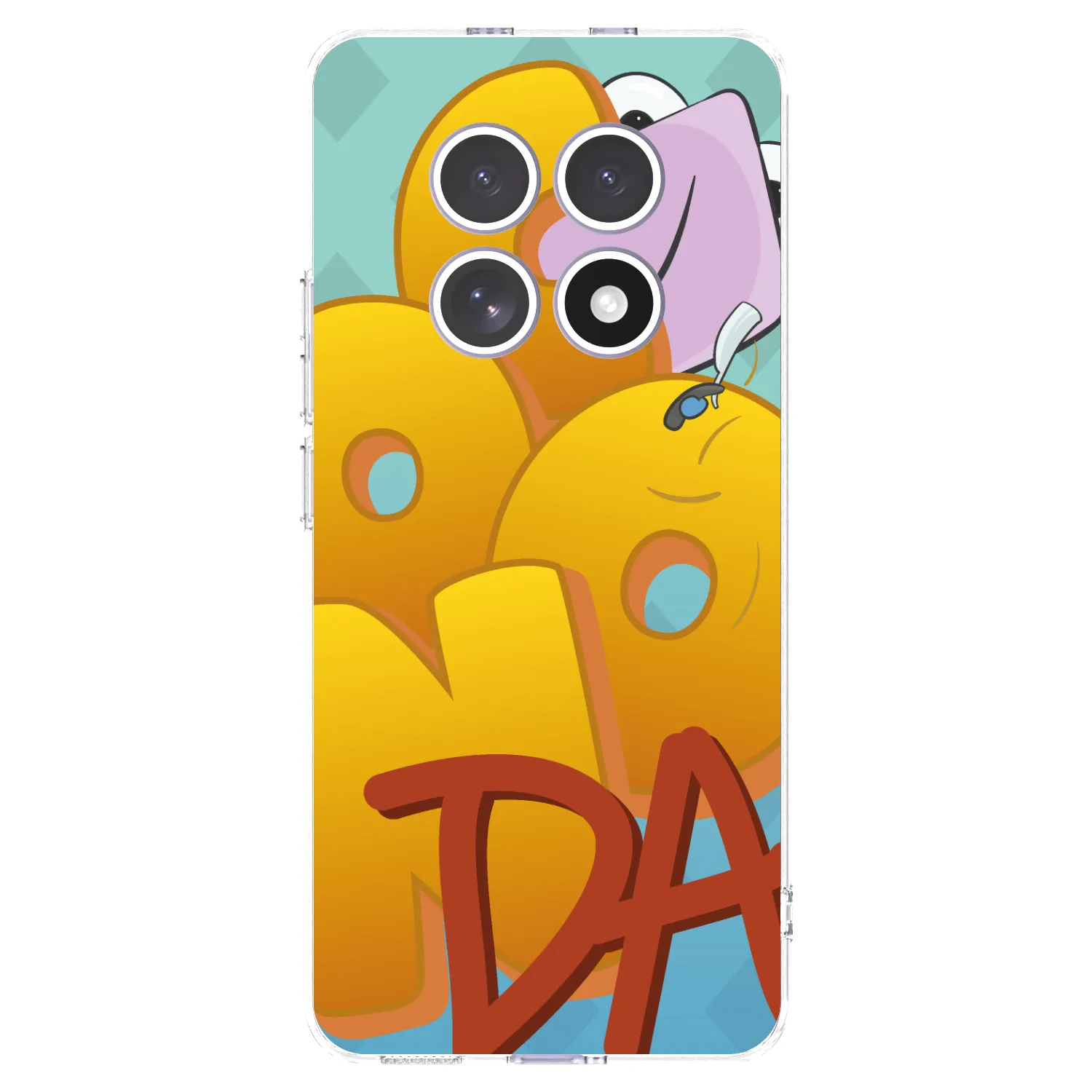 Picasee silikonový průhledný obal pro Xiaomi Redmi Note 15 - Obří COONDA
