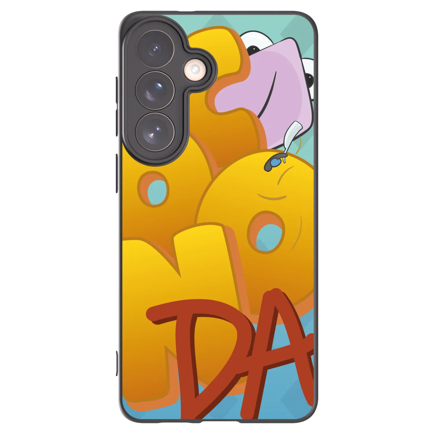 Picasee silikonový černý obal pro Samsung Galaxy S26+ - Obří COONDA