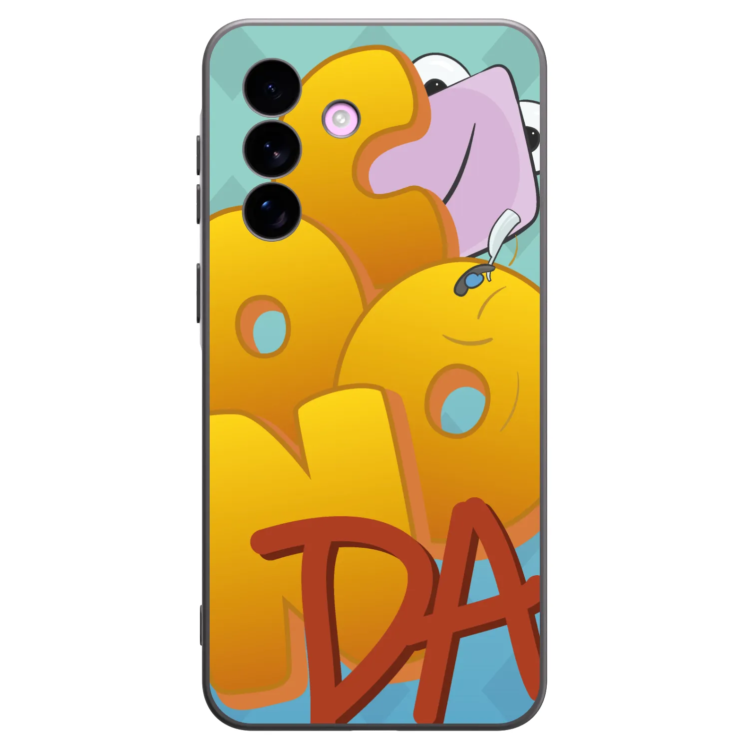 Picasee silikonový černý obal pro Samsung Galaxy A57 5G - Obří COONDA