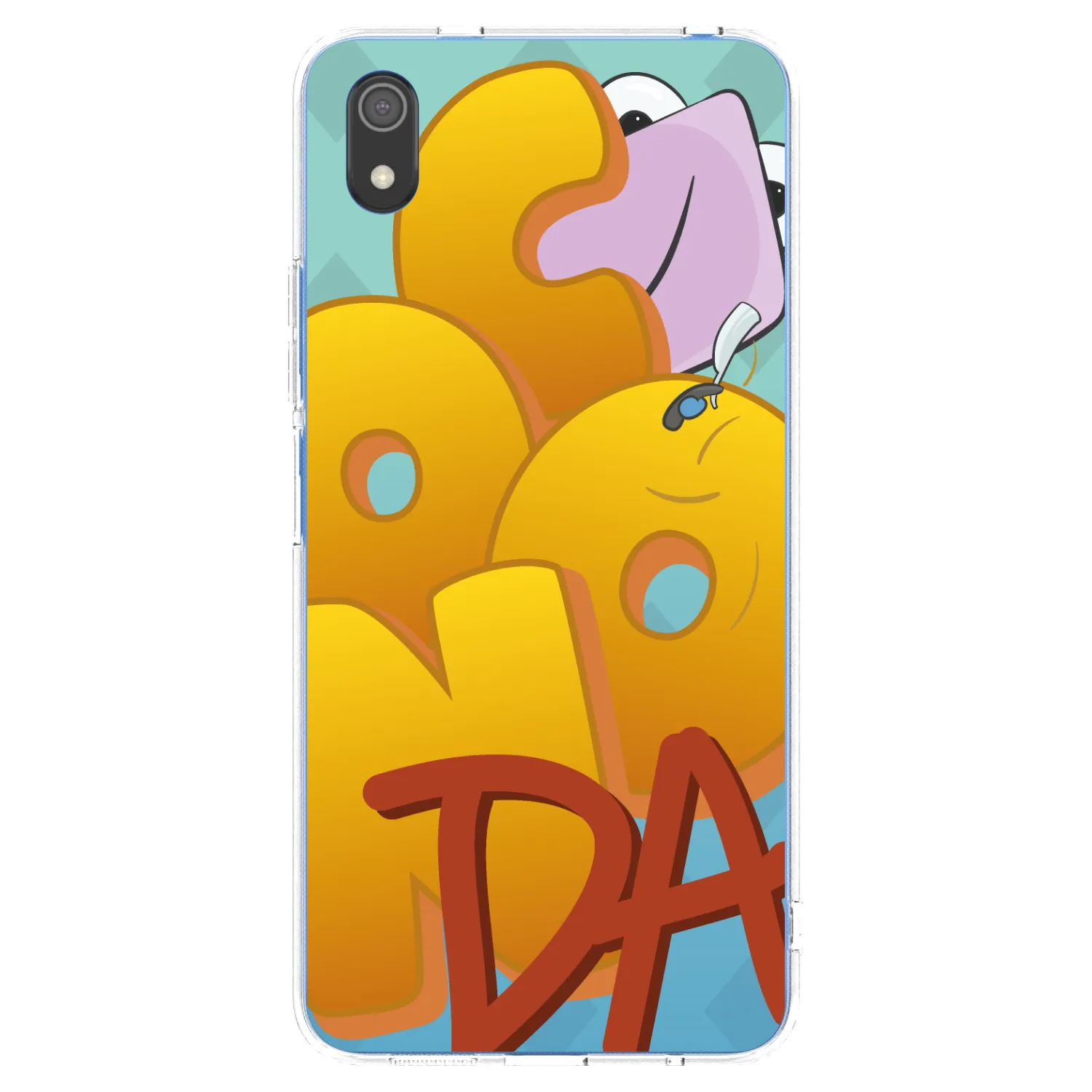 Picasee silikonový průhledný obal pro Xiaomi Redmi 7A - Obří COONDA
