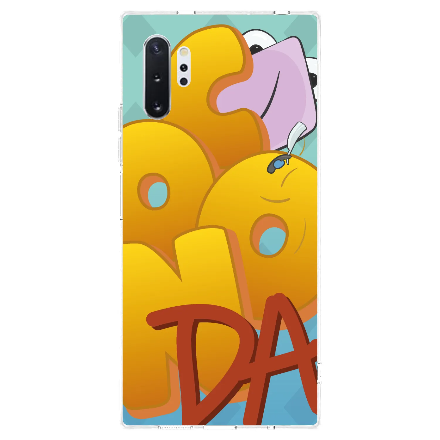 Picasee silikonový průhledný obal pro Samsung Galaxy Note 10+ N975F - Obří COONDA