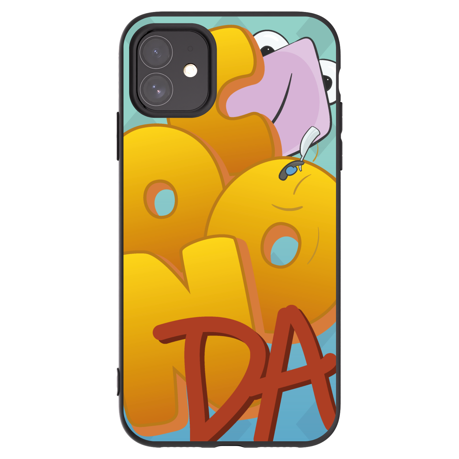 Picasee silikonový černý obal pro Apple iPhone 11 - Obří COONDA