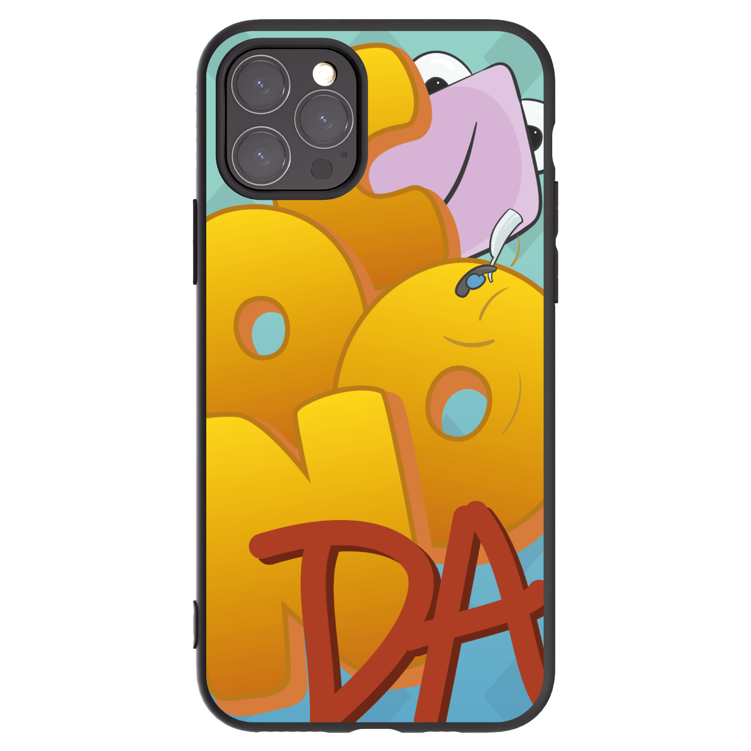Picasee silikonový černý obal pro Apple iPhone 11 Pro - Obří COONDA