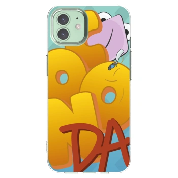 Picasee silikonový průhledný obal pro Apple iPhone 12 - Obří COONDA