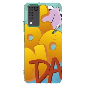 Picasee silikonový průhledný obal pro Honor 10X Lite - Obří COONDA