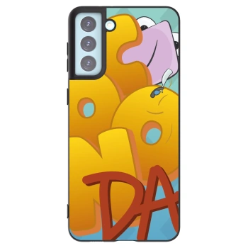 Picasee silikonový černý obal pro Samsung Galaxy S21+ 5G G996F - Obří COONDA