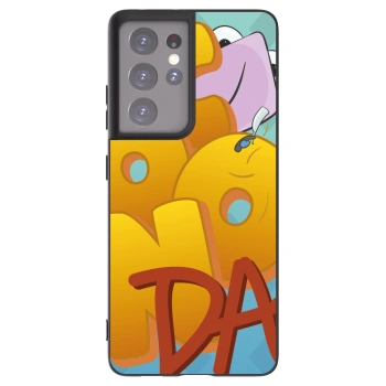 Picasee silikonový černý obal pro Samsung Galaxy S21 Ultra 5G G998B - Obří COONDA