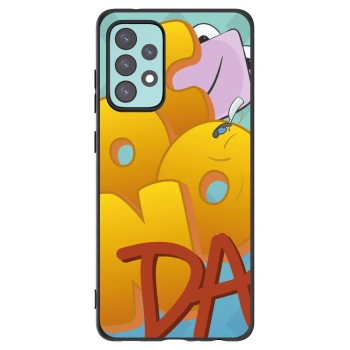 Picasee silikonový černý obal pro Samsung Galaxy A72 A725F - Obří COONDA