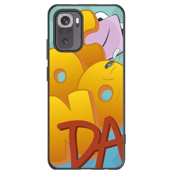 Picasee silikonový černý obal pro Xiaomi Redmi Note 10S - Obří COONDA