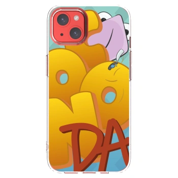 Picasee silikonový průhledný obal pro Apple iPhone 13 - Obří COONDA