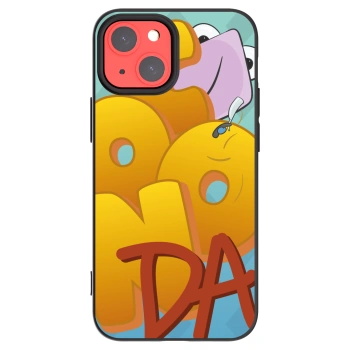 Picasee silikonový černý obal pro Apple iPhone 13 mini - Obří COONDA