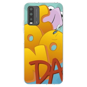 Picasee silikonový průhledný obal pro Xiaomi Redmi 9T - Obří COONDA