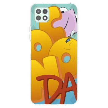 Picasee silikonový průhledný obal pro Samsung Galaxy A22 A226B 5G - Obří COONDA