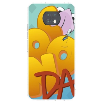 Picasee silikonový průhledný obal pro Xiaomi Redmi Note 9T - Obří COONDA