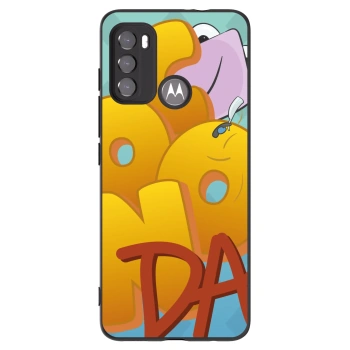 Picasee silikonový černý obal pro Motorola Moto G60 - Obří COONDA