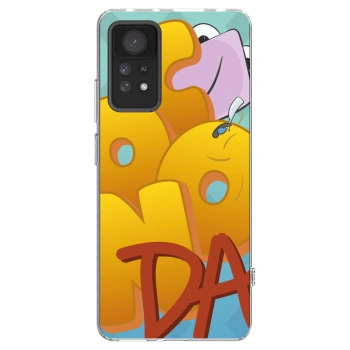 Picasee silikonový průhledný obal pro Xiaomi Redmi Note 11 Pro - Obří COONDA