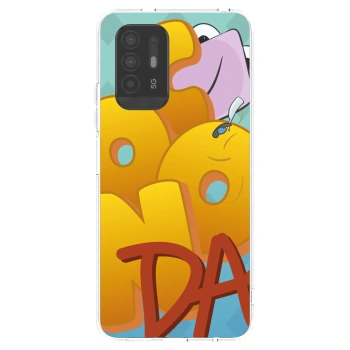 Picasee silikonový průhledný obal pro OPPO A94 5G - Obří COONDA
