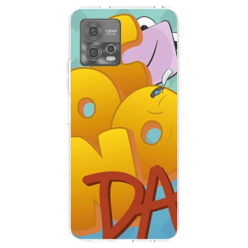 Picasee silikonový průhledný obal pro Motorola Moto G72 - Obří COONDA