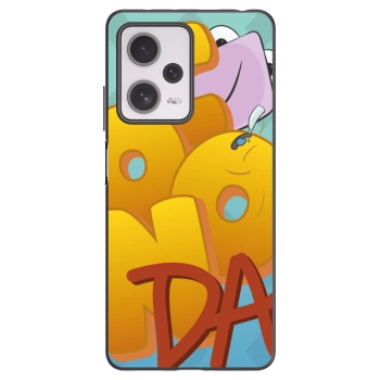 Picasee silikonový černý obal pro Xiaomi Redmi Note 12 Pro+ 5G - Obří COONDA