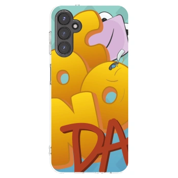 Picasee silikonový průhledný obal pro Samsung Galaxy A14 4G A145R - Obří COONDA