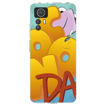 Picasee silikonový průhledný obal pro Xiaomi Redmi Note 12S - Obří COONDA