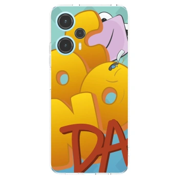 Picasee silikonový průhledný obal pro Xiaomi Poco F5 - Obří COONDA