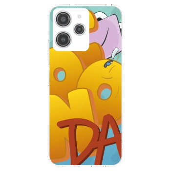 Picasee silikonový průhledný obal pro Xiaomi Redmi 12 4G - Obří COONDA