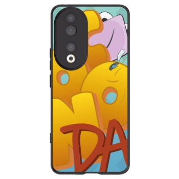 Picasee silikonový černý obal pro Honor 90 5G - Obří COONDA