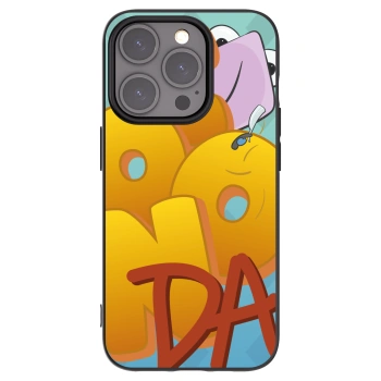 Picasee silikonový černý obal pro Apple iPhone 15 Pro - Obří COONDA