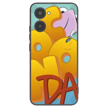 Picasee silikonový černý obal pro Realme 10 4G - Obří COONDA