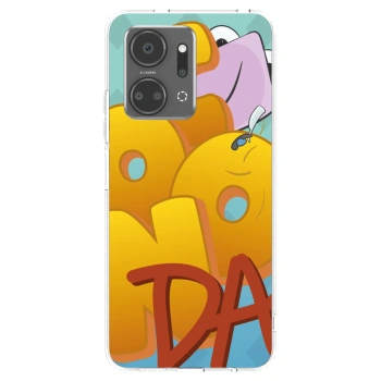 Picasee silikonový průhledný obal pro Honor X7a - Obří COONDA
