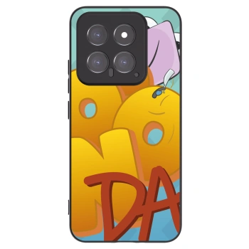 Picasee silikonový černý obal pro Xiaomi 14 - Obří COONDA