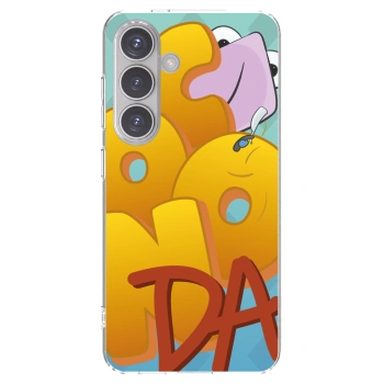 Picasee silikonový průhledný obal pro Samsung Galaxy S24 S921B 5G - Obří COONDA