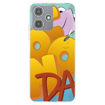 Picasee silikonový průhledný obal pro Xiaomi Redmi 12 5G - Obří COONDA