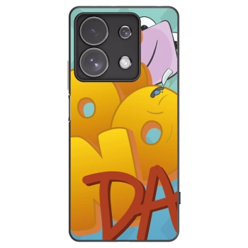 Picasee silikonový černý obal pro Xiaomi Redmi Note 13 Pro 4G - Obří COONDA